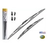 PLUMAS HELLA 14 -21 METALICAS JUEGO 2 PIEZAS NISSAN MARCHA VERSA 2010-2018 OEM.