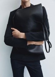 Bolso shopper detalle metálico