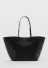 Bolso shopper detalle metálico