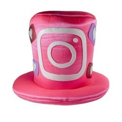 Sombrero instagram de tela