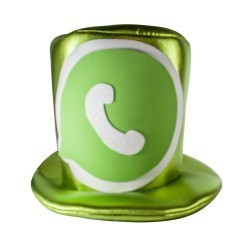 Sombrero whatsapp de tela