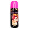 Spray para el cabello color rosa