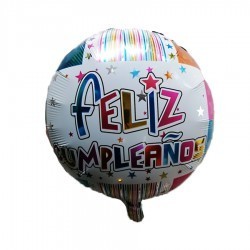 Globo de cumpleaños letras...