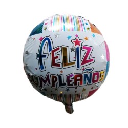 Globo de cumpleaños letras...