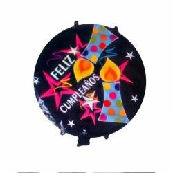 Globo de cumpleaños velas...