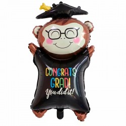 Globo de graduación chango...