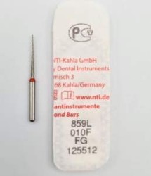 Fresa de Diamante NTI Cono Agudo Largo FG