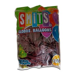 Globo látex Smits guinda