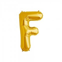 Globo letra F de 16 pulgadas