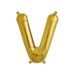 Globo letra V de 32 pulgadas