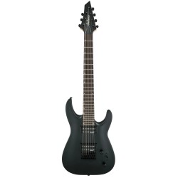 Jackson JS Series Dinky Arch Top JS22-7 DKA HT – Guitarra Eléctrica de 7 Cuerdas en Negro Satinado