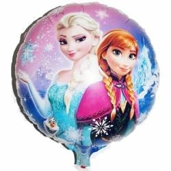 Globo redondo frozen Ana y...