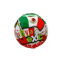 Globo redondo Viva México
