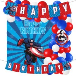 Kit decorativo Capitan America