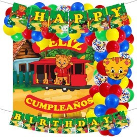 Kit decorativo Daniel el Tigre