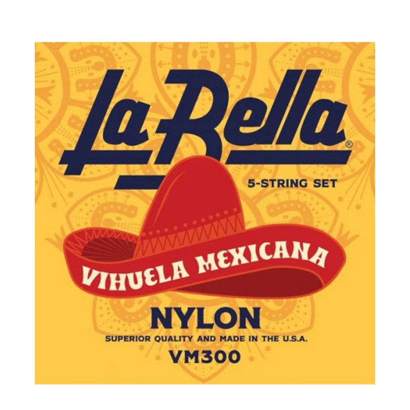 Cuerdas de Vihuela Mexicana La Bella VM300
