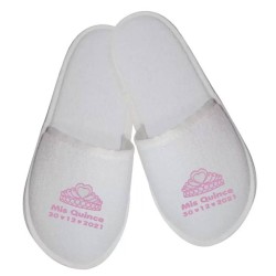 Pantuflas para xv años
