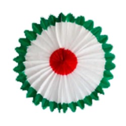 Roseta tricolor decoración...