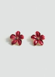 Pendientes flores