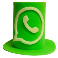 Sombrero hule espuma Whatsapp
