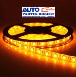 TIRA LED ROLLO HYPERLED COLOR AMBAR OEM. 5050 NOTA : POR METRO