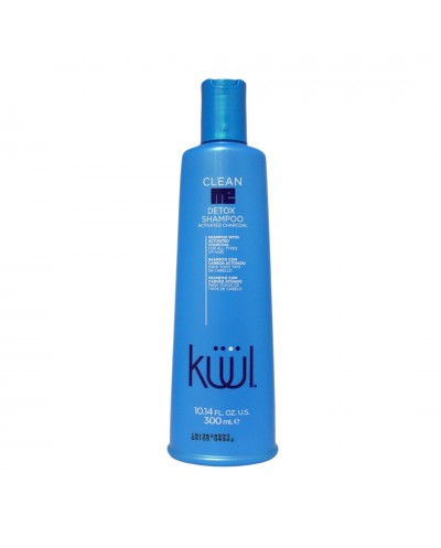 Clean me detox shampoo con carbón activado de limíeza profundo 300ml - Kuul