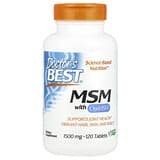 Doctor's Best, MSM conOptiMSM, 1500mg, 120comprimidos