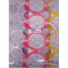 TIRA LED TIPO CHIP REDONDA 7 LED COLOR BLANCA OEM.