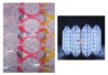 TIRA LED TIPO CHIP REDONDA 7 LED COLOR BLANCA OEM.