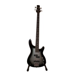 Paquete Bajo Electrico Bellator Color Plata Sombreado 4 Cuerdas NEB20WSBS
