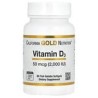 California Gold Nutrition, VitaminaD3, 50mcg (2000UI), 90cápsulas blandas de gelatina de pescado