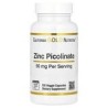 California Gold Nutrition, Picolinato de zinc, 50mg, 120cápsulas vegetales