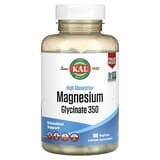 KAL, Glicinato de magnesio 350 de alta absorción, 160cápsulas vegetales