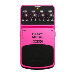 Pedal Behringer Heavy Metal. Pedal HM300