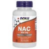 NOW Foods, NAC, N-acetilcisteína con selenio, 100cápsulas