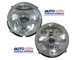UNIDAD VW SECCIONADA EN 3 VELA 158 FOCO ALTA Y BAJA H4 JUEGO 2 PIEZAS PENERTRACION H3 OEM. U148C