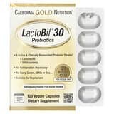 California Gold Nutrition, LactoBif®30, Suplemento probiótico, 30.000millones de UFC, 120cápsulas vegetales