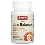Jarrow Formulas, ZincBalance, Suplemento vegano para reforzar el sistema inmunitario, 100cápsulas vegetales
