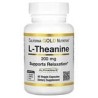 California Gold Nutrition, L-teanina, Con AlphaWave, 200 mg, 60 cápsulas vegetales
