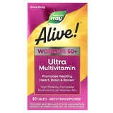 Nature's Way, Alive!, Suplemento ultramultivitamínico para mujeres mayores de 50años, 60comprimidos
