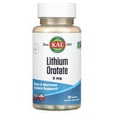 KAL, Orotato de litio, 5 mg, 60 cápsulas vegetarianas
