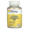 Solaray, Calcio, magnesio y zinc, 100 cápsulas vegetales