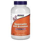 NOW Foods, Quercetina con bromelaína, 240cápsulas vegetales
