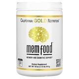 California Gold Nutrition, MEMFood, Refuerzo para la memoria y la cognición, 510g (1,12lb)