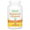 Super Nutrition, Glicinato de magnesio, 400mg, 180cápsulas vegetales (133mg por cápsula)