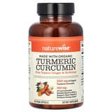 NatureWise, Curcumina de cúrcuma orgánica, 90cápsulas veganas