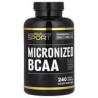 California Gold Nutrition, Sport, BCAA micronizados, Aminoácidos de cadena ramificada, 500mg, 240cápsulas vegetales (250mg por c