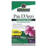 Nature's Answer, Pau D'Arco, 1000 mg, 90 cápsulas vegetales (500 mg por cápsula)