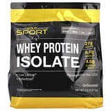 California Gold Nutrition, Sport, Aislado de proteína de suero de leche, Sin sabor, 2,27kg (5lb)
