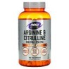 NOW Foods, Sports, Arginina y citrulina, 240 cápsulas vegetales